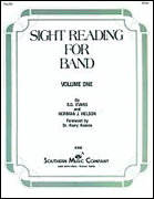 Sight Reading for Band No. 1-Clarinet 1 Baritone TC band method book cover